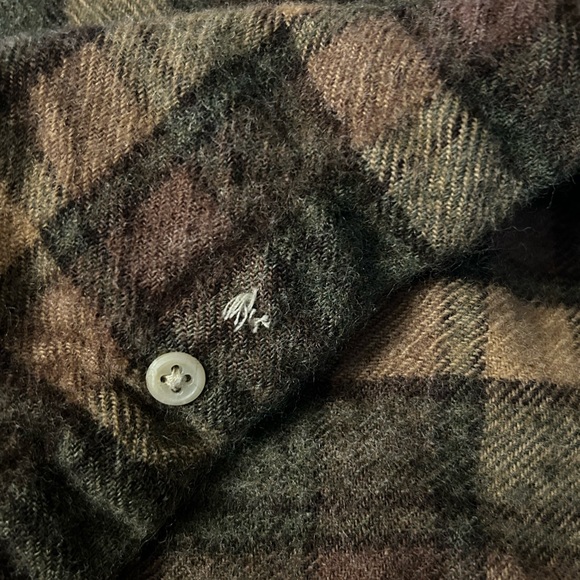 Vintage Tommy Hilfiger Wool Shirt Size Medium - Picture 10 of 10